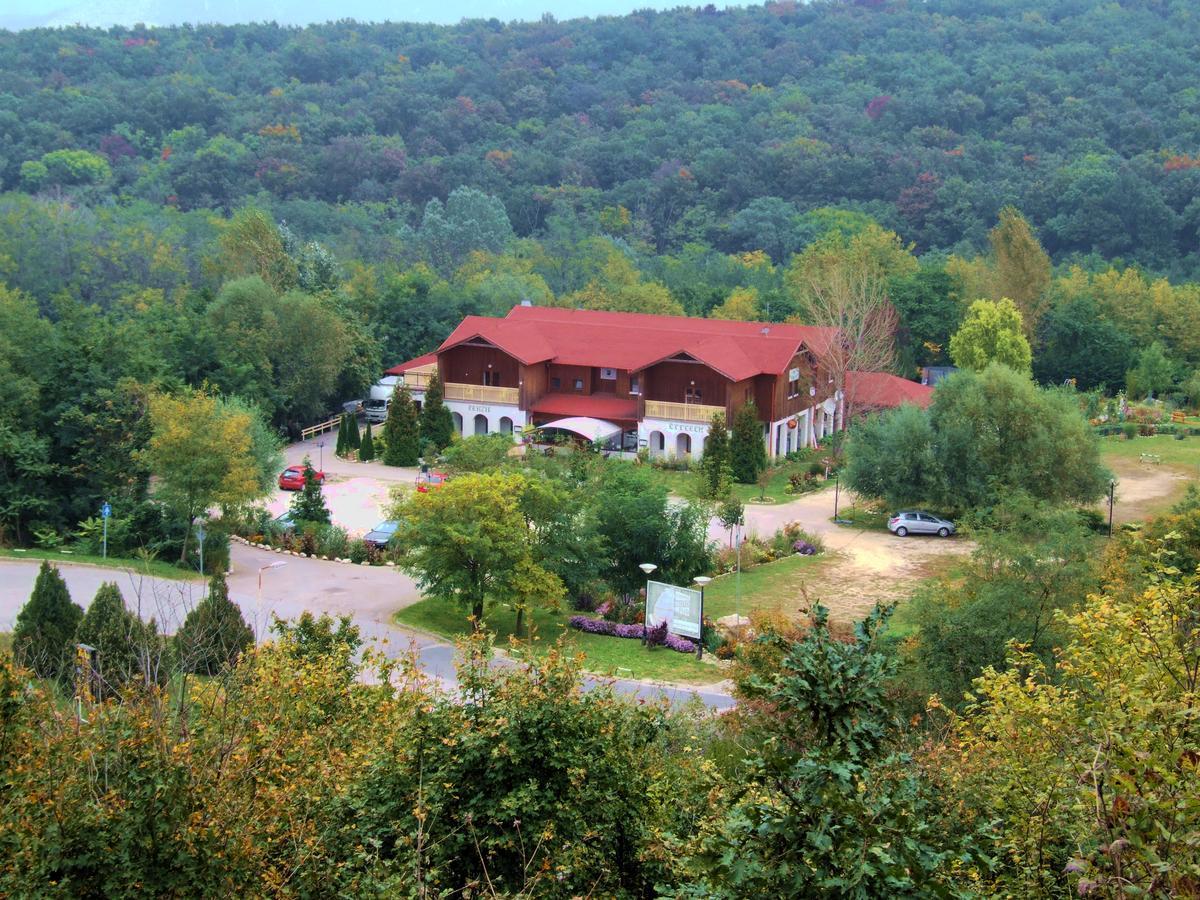 Pollushof Panzio Es Etterem Bed & Breakfast Csolnok Dış mekan fotoğraf